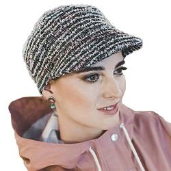 CAREBELL Capri Tweed Pastell Cap für Alopezie und Onkologie Headwear, bunt, One size von CAREBELL