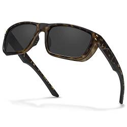 CARFIA Polarisierte Herren Sonnenbrille Metallrahmen UV 400 Fahrerbrille Sportbrille Kategorie 3 von CARFIA