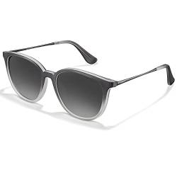 CARFIA Vintage Polarisierte Sonnenbrille für Damen Herren UV400 Schutz Ultraleicht Rahmen von CARFIA