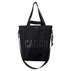 CARGO by OWEE Medium Handgefertigte Handtasche Damen Herren Umhängetasche Tote Bag Tasche Crossbody Shopper Groß Schultertasche Beuteltasche aus Cordura Urlaub Einkaufen 37 l von CARGO by OWEE