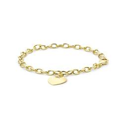 Carissima Gold Damen - Armband 375 Gold Rundschliff Diamant 1.24.3591 von CARISSIMA