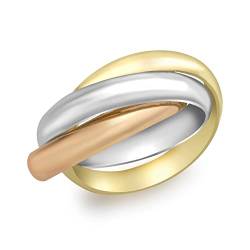 Carissima Gold Damen-Ring 9 kt (375) Gold (3 Farben) 57 (18.1) von CARISSIMA
