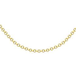 Carissima Gold Unisex Belcher Halskette 9k(375) Gelbgold 3.5mm mit Lobster Clasp 51cm/20zoll von CARISSIMA