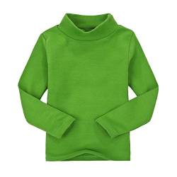 Casa Kinder Rollkragen Tops Unisex Langarm Polo Baumwoll T-Shirt für 2-6 Jahre von CASA
