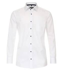 CASAMODA Businesshemd Uni Comfort Fit Weiß 40 von CASAMODA