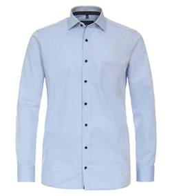 CASAMODA Businesshemd Uni Modern Fit Mittelblau 40 von CASAMODA