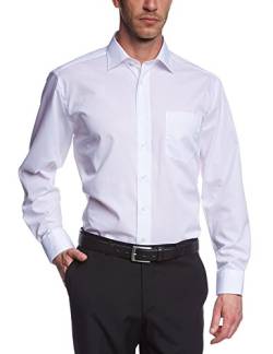 CASAMODA Herren Comfort Fit Business Hemd 006050, Gr. Kragenweite: 48, Weiß (weiß 0) von CASAMODA