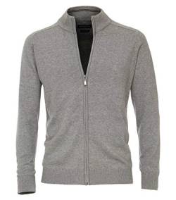 CASAMODA Herren Strickjacke, Grau - Uni (713), XXL von CASAMODA