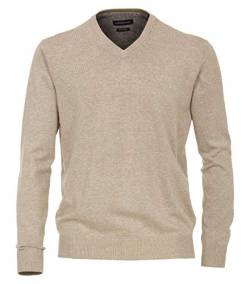 CASAMODA Pullover Uni Champagner Beige XL von CASAMODA