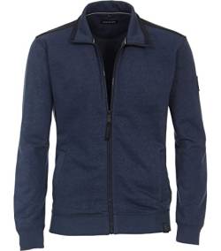 CASAMODA Sweatjacke uni Blau XXL von CASAMODA