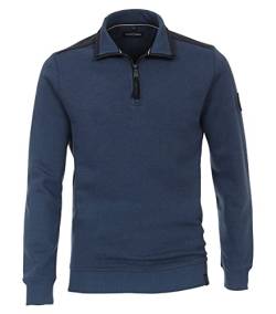 CASAMODA Sweatshirt Uni Dunkles Mittelblau M von CASAMODA