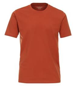 CASAMODA T-Shirt Uni Dunkelorange 4XL von CASAMODA