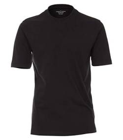 CASAMODA T-Shirt Uni Tiefschwarz 4XL von CASAMODA