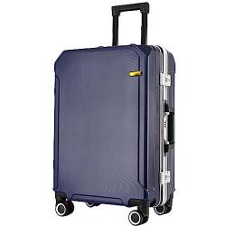 CASEGO 20 Zoll Trolley Koffer Zahlenschloss PC Material Universal Rad Koffer Unisex Geschäftsreisen Freizeitreisen (B 24 inch) von CASEGO