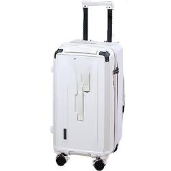 CASEGO Koffer Männlich 32 Zoll Ultra-große Kapazität Silent Universal Bremsrad Verschleißfester Anti-Druck Student Unisex Reisetrolley (B 22 inch) von CASEGO