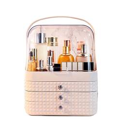 CASEGO Tragbare Kosmetik-Aufbewahrungsbox, dreilagige Schublade, große Speicherkapazität, platzsparend und sehr praktisch (A Medium) von CASEGO