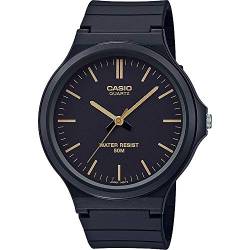 CASIO Unisex Erwachsene Analog Quarz Uhr mit Harz Armband MW-240-1E2VEF von CASIO