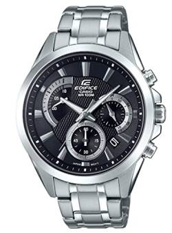 Casio Herren Chronograph Quarz Uhr mit Edelstahl Armband EFV-580D-1AVUEF von CASIO