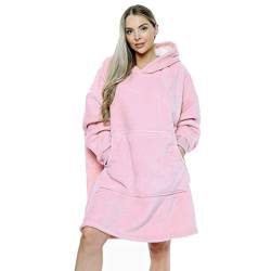 CASKIE Oversized Hoodie Sweatshirt Blanket, Original Decke Pullover, Super weiche gemütliche warme komfortable Kapuze Robe, Geeignet Kapuzenpullover für Damen, Herren und Jugendliche von CASKIE