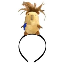 CASNO Niedliches Capybara-Haarband, Cartoon-Tier-Haarband, Haarreif für Kinder und Cosplay, stilvoller Kopfschmuck für Kinder und Mädchen von CASNO