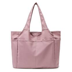 CASNO Taschen für Damen, geräumige Reise-Umhängetasche mit mehreren Taschen, halten Sie Ihre Kleidung, Schuhe und Elektronik ordentlich und organisiert, rose von CASNO