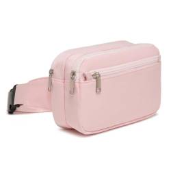 CASNO Vielseitige Gürteltasche für Damen, mit verstellbarem Riemen, Crossbody-Tasche, perfekt für Workout, Camping und tägliche Besorgungen, rose von CASNO