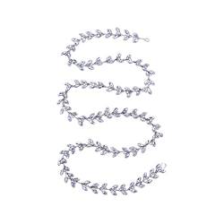 Hochzeits-Stirnband, Hochzeitshaar, Weinrebe, Braut-Stirnband, Kopfschmuck, Haarschmuck für Damen, Brautjungfer, Blumenmädchen, Brautschmuck, Hochzeits-Kopfschmuck von CASNO