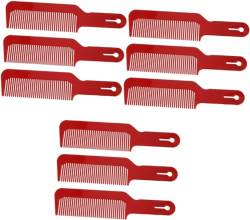 Sandelholz Holzkamm 6 Stück Friseurkamm Holzkämme Haarbürste rund spärlich Kamm Kämme Multi-Anwendung Haarschnitt Kamm Kunststoff Kegel Kamm Professionelle Haarkämme Trimmer Reise Kit Mann Major ( von CASOTA