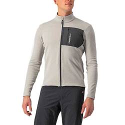 CASTELLI 4522505-076 UNLTD Trail Jersey Men's Sweatshirt Gray/Dark Gray Travertine XL von CASTELLI
