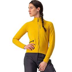 CASTELLI 4522539-755 UNLTD Trail W JRS Women's Sweatshirt Goldenrod/Dark Gray S von CASTELLI