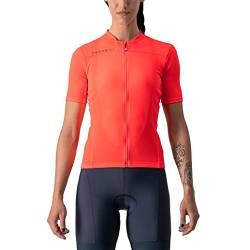 CASTELLI Damen Anima 3 Jersey T Shirt, Brilliant Pink/Dark Steel Blue, M EU von CASTELLI