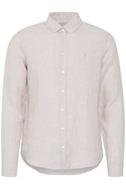 CASUAL FRIDAY CFAnton Herren Freizeithemd Hemd Basic Leinenhemd Button-Down-Kragen Regular Fit, Größe:3XL, Farbe:Chateau Gray (154503) von CASUAL FRIDAY