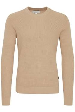 CASUAL FRIDAY - CFKarlo 0092 Structured Crew Neck Knit - Pullover - 20504787, Größe:M, Farbe:Silver Mink (171312) von CASUAL FRIDAY