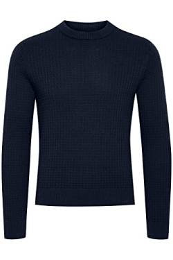 CASUAL FRIDAY CFKarlo Herren Strickpullover Feinstrick Pullover Pulli mit Rundhalsausschnitt O-Neck Struktur Strick, Größe:L, Farbe:Navy Blazer (193923) von CASUAL FRIDAY