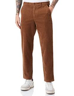 CASUAL FRIDAY CFPepe Herren Cordhose Stoffhose Chino Hose Relaxed Fit 100% Baumwolle, Größe:34/34, Farbe:Coffee Lique√∫r (180930) von CASUAL FRIDAY
