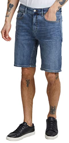 CASUAL FRIDAY CFRY Herren Jeans Shorts Kurze Hose Denim Slim Fit 5-Pocket, Größe:L, Farbe:Denim Clear Blue (200434) von CASUAL FRIDAY
