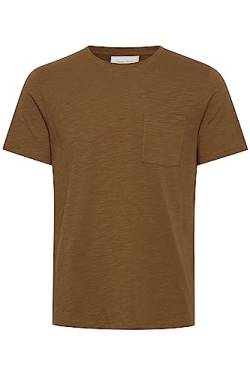 CASUAL FRIDAY CFThor Herren T-Shirt Kurzarm Shirt Basic T-Shirt mit Brusttasche Rundhals-Ausschnitt hochwertige Baumwoll-Qualität, Größe:3XL, Farbe:Coffee Lique√∫r (180930) von CASUAL FRIDAY