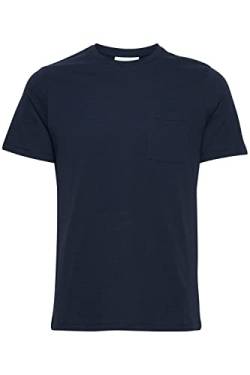 CASUAL FRIDAY CFThor Herren T-Shirt Kurzarm Shirt Basic T-Shirt mit Brusttasche Rundhals-Ausschnitt hochwertige Baumwoll-Qualität, Größe:M, Farbe:Navy Blazer (193923) von CASUAL FRIDAY