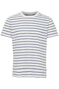 CASUAL FRIDAY CFThor Herren T-Shirt aus Leinenmix, Größe:XL, Farbe:Dark Navy (194013) von CASUAL FRIDAY