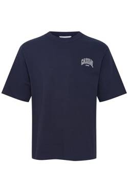 CASUAL FRIDAY - CFTue Tee with small Chest Embroidery - T-Shirt - 20504815, Größe:L, Farbe:Dark Navy (194013) von CASUAL FRIDAY