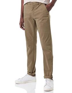 CASUAL FRIDAY CFViggo Chino Pants Herren Chino Stoffhose mit Stretch Slim Fit, Größe:31/34, Farbe:Burnt Olive (180521) von CASUAL FRIDAY