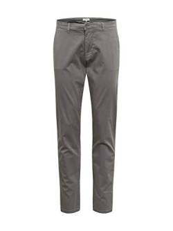 CASUAL FRIDAY CFViggo Chino Pants Herren Chino Stoffhose mit Stretch Slim Fit, Größe:34/34, Farbe:Smoked Pearl Grey (50108) von CASUAL FRIDAY