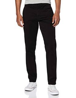 CASUAL FRIDAY CFViggo Chino Pants Herren Chino Stoffhose mit Stretch Slim Fit, Größe:38/34, Farbe:Black (50003) von CASUAL FRIDAY