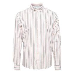CASUAL FRIDAY Herren CFAnton LS BD Striped Oxford Shirt Hemd, 181326/Nutmeg, XXL von CASUAL FRIDAY