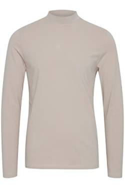 CASUAL FRIDAY Theo LS Turtleneck Herren Longsleeve Langarmshirt Shirt Basic hochwertige Baumwoll-Qualität hoch geschlossener Kragen Regular Fit, Größe:3XL, Farbe:Chateau Gray (154503) von CASUAL FRIDAY
