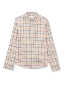 Casual Friday Herren CFAnton LS Checked Shirt Hemd, 171312/Silver Mink, M von CASUAL FRIDAY