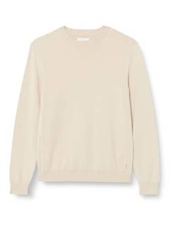 Casual Friday Herren CFKarl Crew Neck Knit w. raw Edges Pullover, 135304/Light Sand, L von CASUAL FRIDAY