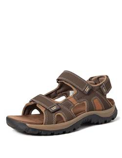 Cat Footwear Herren Giles Sandalen, braun (Mens Dark Brown), 44 EU von CAT Footwear