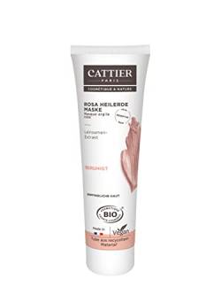 Cattier Heilerde Maske für empfindliche Haut, rosa Heilerde, Naturkosmetik, 100 ml von CATTIER