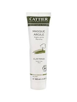 Cattier Organic Mint Green Clay Mask 100ml von CATTIER